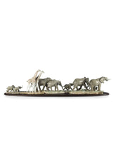 African Savannah Wild Animals Sculpture